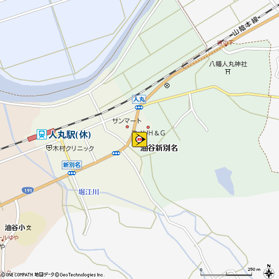 東自動車商会付近の地図